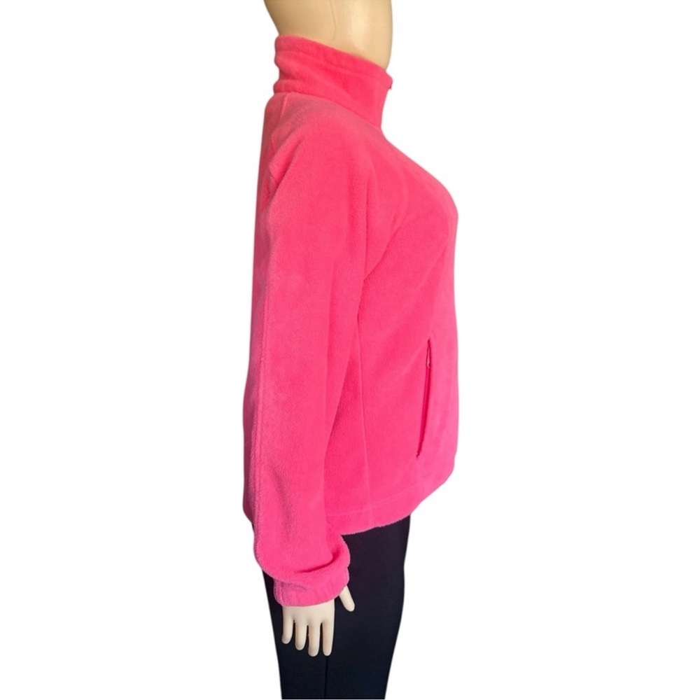 Columbia Women's Vibrant Pink Fleece Sport Jacket - Picture 2 of 11
